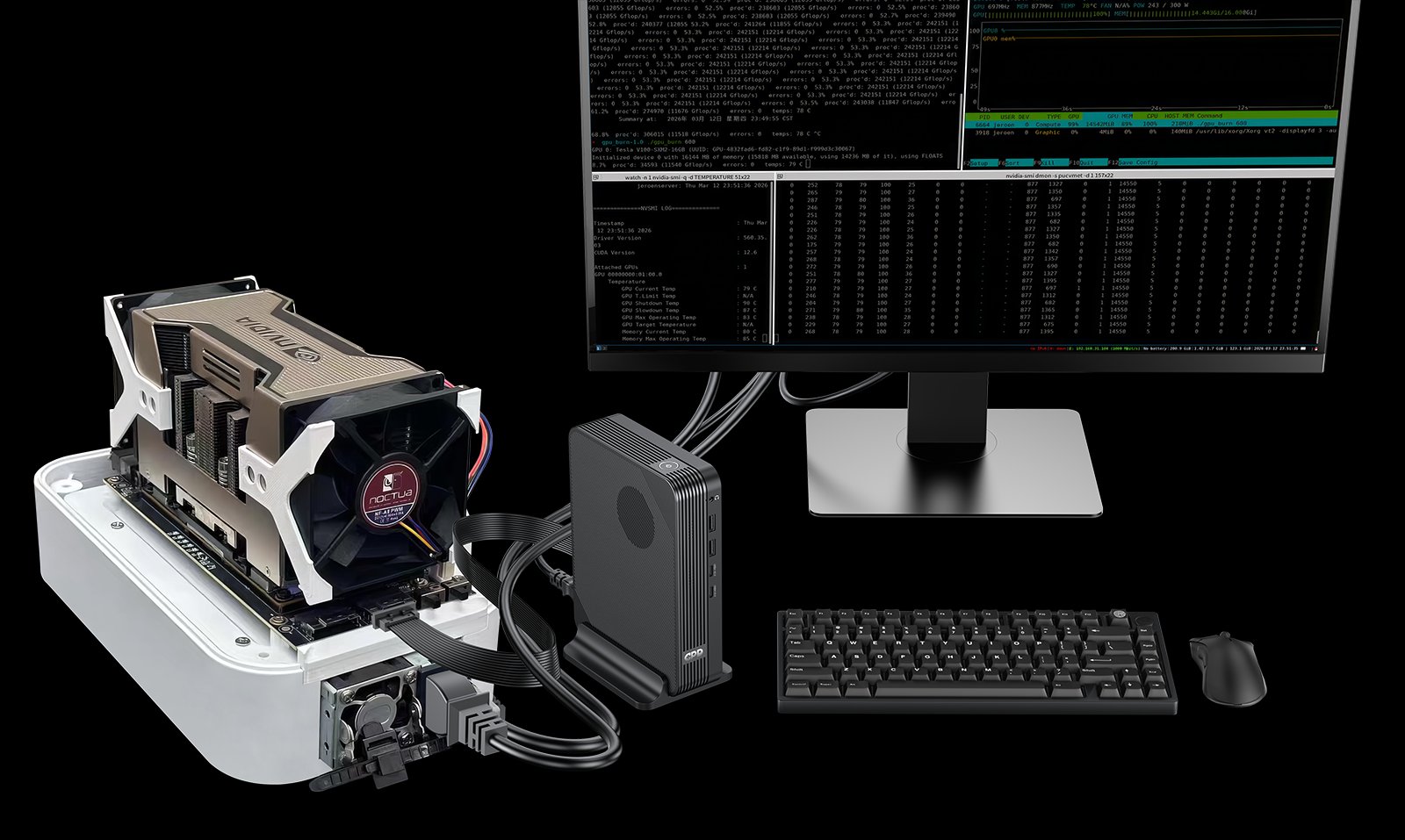 GPD BOXに演算カードを接続した開発環境