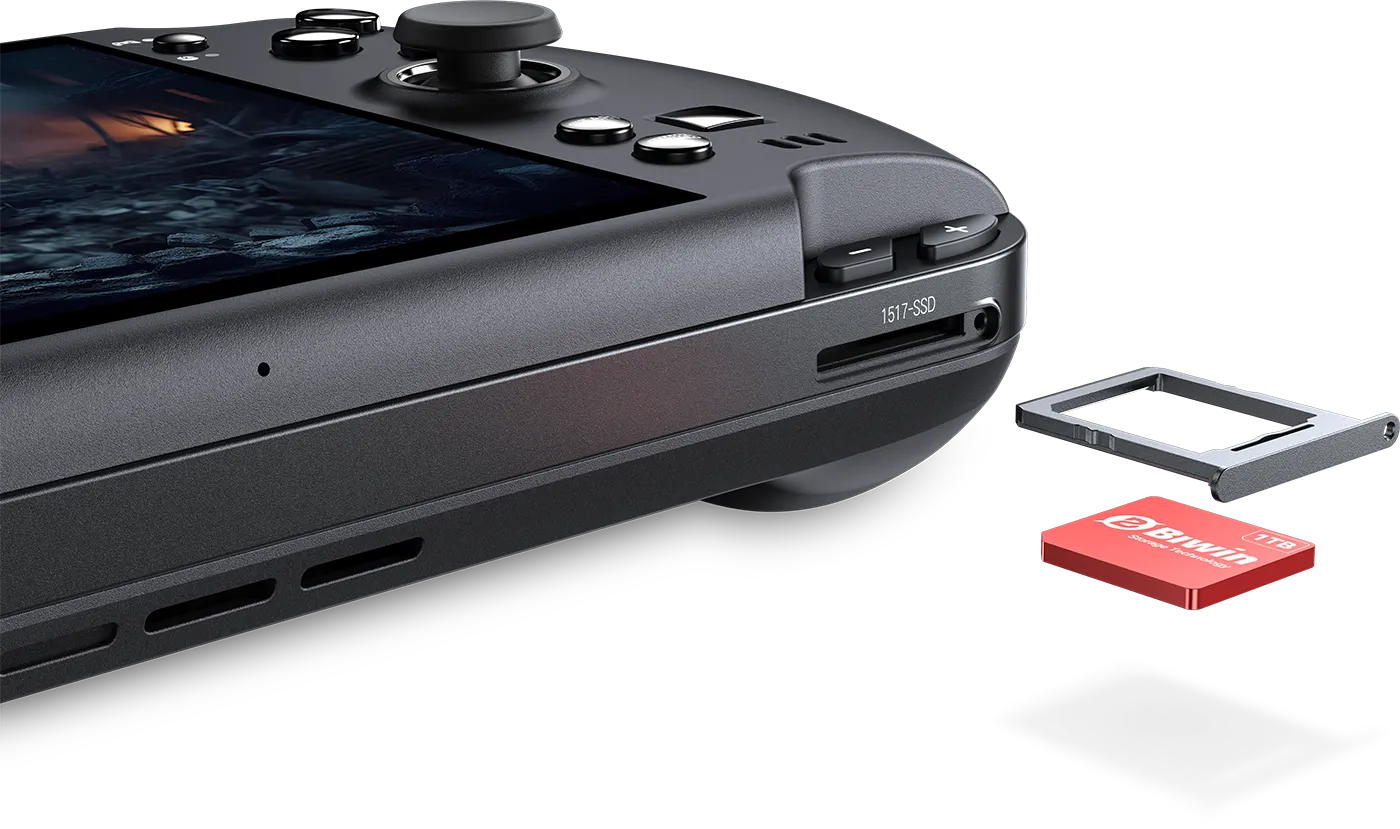 GPD WIN5 Mini SSDスロット - 世界初の内蔵Mini SSD