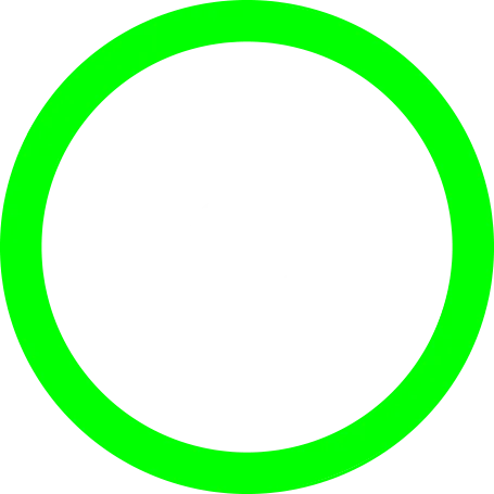 満充電 - 緑色点灯